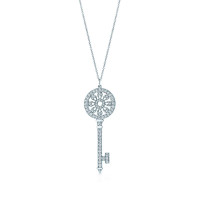 Tiffany & Co Key Pendant 750 white gold, diamonds Tiffany & Co Key Pendant 750 white gold, diamonds