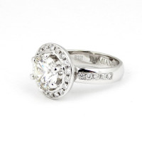 DAMIANI ring, 750 white gold, diamonds DAMIANI ring, 750 white gold, diamonds