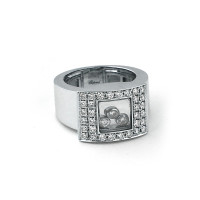 Chopard ring, 750 white gold, diamonds Chopard ring, 750 white gold, diamonds