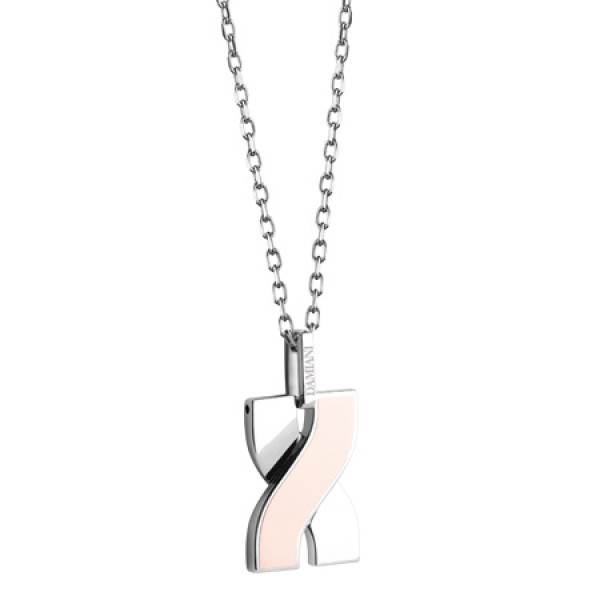 Pendant Damiani Baci, pink gold, silver (20054624) Pendant Damiani Baci, pink gold, silver (20054624)