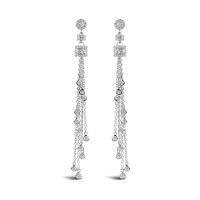 Earrings Damiani Belle Epoque white gold, diamonds (20056270) Earrings Damiani Belle Epoque white gold, diamonds (20056270)