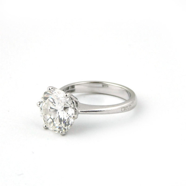 Crivelli ring, 750 white gold, diamond Crivelli ring, 750 white gold, diamond