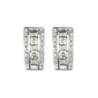 Earrings Damiani Belle Epoque white gold, diamonds (20000850) Earrings Damiani Belle Epoque white gold, diamonds (20000850)
