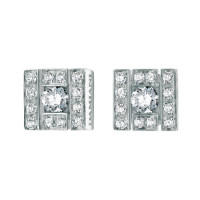 Earrings Damiani Belle Epoque white gold, diamonds (20019095) Earrings Damiani Belle Epoque white gold, diamonds (20019095)