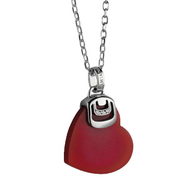Pendant Damiani Damianissima.925 silver, carnelian (20054727) Pendant Damiani Damianissima.925 silver, carnelian (20054727)