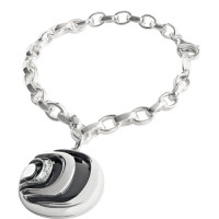 Bracelet Damiani Damianissima.925 silver, diamonds, onyx (20042006) Bracelet Damiani Damianissima.925 silver, diamonds, onyx (20042006)