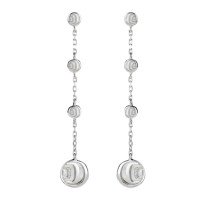 Earrings Damiani Damianissima.925 silver, diamonds, nacre (20045651) Earrings Damiani Damianissima.925 silver, diamonds, nacre (20045651)