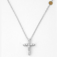 DAMIANI cross, 750 white gold, diamonds DAMIANI cross, 750 white gold, diamonds