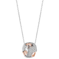 Necklace Damiani D.Icon, white and pink gold, diamonds (20047355) Necklace Damiani D.Icon, white and pink gold, diamonds (20047355)