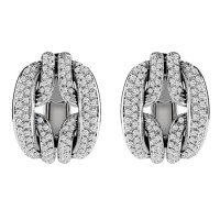 Earrings Damiani D.Lace, white gold, diamonds (20057232) Earrings Damiani D.Lace, white gold, diamonds (20057232)