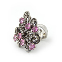 Giovanni Ferraris ring, 750 white gold, diamonds Giovanni Ferraris ring, 750 white gold, diamonds