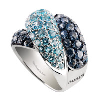 Ring Damiani Gomitolo, white gold, gems (20032208) Ring Damiani Gomitolo, white gold, gems (20032208)