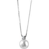 Pendant Damiani Le Perle white gold, pearl, diamond (20012340) Pendant Damiani Le Perle white gold, pearl, diamond (20012340)