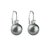 Earrings Damiani Le Perle white gold, pearl, diamond (20014413) Earrings Damiani Le Perle white gold, pearl, diamond (20014413)