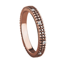 Ring Damiani Metropolitan Dream brownvoe gold, diamonds (20053252) Ring Damiani Metropolitan Dream brownvoe gold, diamonds (20053252)