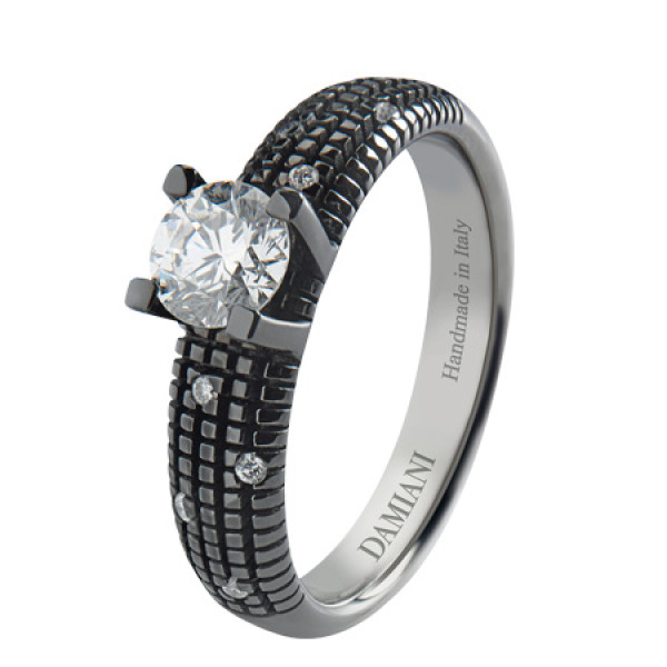 Ring Damiani Metropolitan Dream black gold, diamond Ring Damiani Metropolitan Dream black gold, diamond