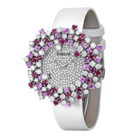 Watches Damiani Mimosa white gold, diamonds, rubies, sapphires (30017676) Watches Damiani Mimosa white gold, diamonds, rubies, sapphires (30017676)