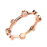 Ring Damiani Moon Drops pink gold, diamonds (20040724) Ring Damiani Moon Drops pink gold, diamonds (20040724)
