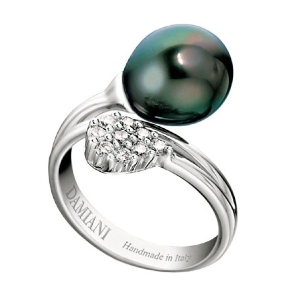Ring Damiani Ninfea white gold, diamonds, pearl (20016940) Ring Damiani Ninfea white gold, diamonds, pearl (20016940)
