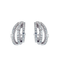Earrings Damiani Notte di San Lorenzo white gold, diamonds (20059571) Earrings Damiani Notte di San Lorenzo white gold, diamonds (20059571)