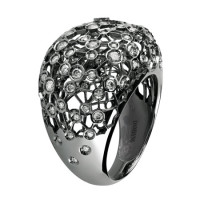 Ring Damiani Via Lattea black gold, diamonds (20044197) Ring Damiani Via Lattea black gold, diamonds (20044197)