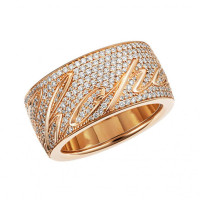 Ring Chopard Chopardissimo pink gold, diamonds (827531-5110) Ring Chopard Chopardissimo pink gold, diamonds (827531-5110)