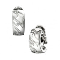Earrings Chopard Chopardissimo white gold, diamonds (837031-1002) Earrings Chopard Chopardissimo white gold, diamonds (837031-1002)