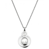 Pendant Chopard Happy Diamonds 8 white gold, diamonds (799210-1001) Pendant Chopard Happy Diamonds 8 white gold, diamonds (799210-1001)
