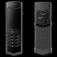 Vertu Signature S Design Clous de Paris Pure Black Vertu Signature S Design Clous de Paris Pure Black