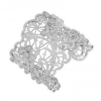 Bracelet-cuff Chopard Green Carpet Collection white gold, diamonds (859329-1001) Bracelet-cuff Chopard Green Carpet Collection white gold, diamonds (859329-1001)