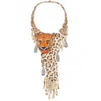 Necklace Chopard Animal World Collection white gold, precious stones, diamonds (817736-9001) Necklace Chopard Animal World Collection white gold, precious stones, diamonds (817736-9001)