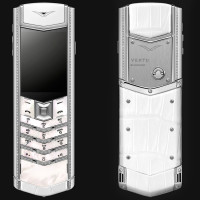 Vertu Signature Mother Of Pearl Diamond Vertu Signature Mother Of Pearl Diamond