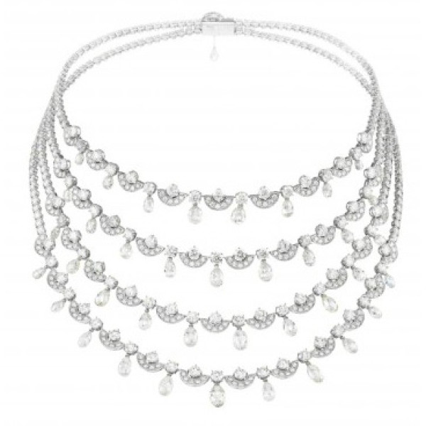 Necklace Chopard Red Carpet Collection white gold, diamonds (817383-1001) Necklace Chopard Red Carpet Collection white gold, diamonds (817383-1001)