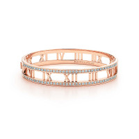 Articulated bracelet Tiffany & Co Atlas, pink gold, diamonds (30480562) Articulated bracelet Tiffany & Co Atlas, pink gold, diamonds (30480562)