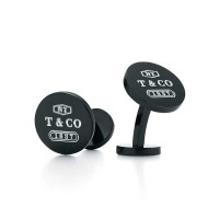 Round cufflinks Tiffany 1837, titanium (30662261) Round cufflinks Tiffany 1837, titanium (30662261)