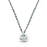 GIANNI LAZZARO pendant, 750 white gold, diamonds GIANNI LAZZARO pendant, 750 white gold, diamonds