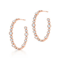 Kolczyki Tiffany Cobblestone, różowe złoto, diamenty (30522281) Kolczyki Tiffany Cobblestone, różowe złoto, diamenty (30522281)