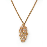 CAMMILLI pendant with chain, 750 rose gold, diamonds CAMMILLI pendant with chain, 750 rose gold, diamonds