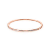 Articulated bracelet Tiffany Metro, pink gold, diamonds (28821832) Articulated bracelet Tiffany Metro, pink gold, diamonds (28821832)