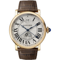 Cartier-Uhren mit großem Datum und zweiter Zeitzone Cartier-Uhren mit großem Datum und zweiter Zeitzone