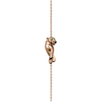 Bracelet Cartier Panthere de Cartier, pink gold, pomegranate-tsavorite Bracelet Cartier Panthere de Cartier, pink gold, pomegranate-tsavorite