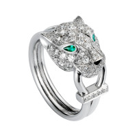 Ring Cartier Panthere de Cartier, white gold, diamonds Ring Cartier Panthere de Cartier, white gold, diamonds