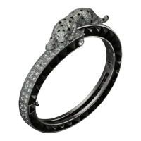 Bracelet Cartier Panthere de Cartier, white gold, onyx, emeralds, diamonds Bracelet Cartier Panthere de Cartier, white gold, onyx, emeralds, diamonds