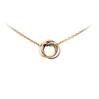 Necklace Cartier Trinity, gold three colors Necklace Cartier Trinity, gold three colors