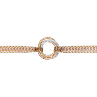 Bracelet Cartier Trinity, gold three colors, diamonds Bracelet Cartier Trinity, gold three colors, diamonds