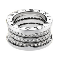 Bvlgari B.Zero1 ring, white gold, diamonds Bvlgari B.Zero1 ring, white gold, diamonds