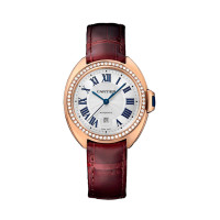 Cle de Cartier, pink gold, diamonds, 31 mm Cle de Cartier, pink gold, diamonds, 31 mm