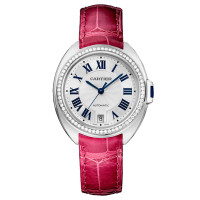 Cle de Cartier, white gold, diamonds, 35 mm Cle de Cartier, white gold, diamonds, 35 mm