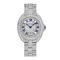 Cle de Cartier, white gold, diamonds, 31 mm Cle de Cartier, white gold, diamonds, 31 mm