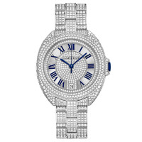 Cle de Cartier, white gold, diamonds, 35 mm Cle de Cartier, white gold, diamonds, 35 mm